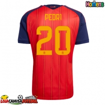 Camisa de Futebol Espanha Pedri Gonzalez #20 Equipamento Principal Mundo 2026 Manga Curta
